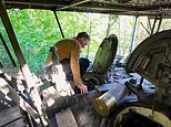 Endgame in the forest: RICHARD PENDLEBURY goes inside Ukrainian tank being used to battle Russian incursions