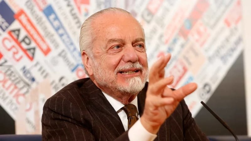Napoli Başkanı De Laurentiis, mali usulsüzlük gerekçesiyle yargılanacak