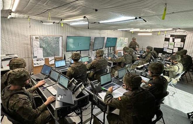 El Ejército se adiestra para liderar en tierra a la Fuerza de Reacción Aliada de la OTAN