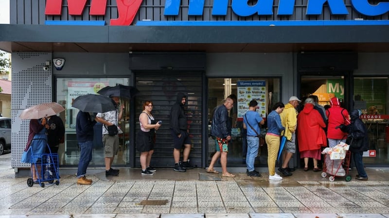 Griechenland: Schwere Unwetter und Überflutungen in Griechenland