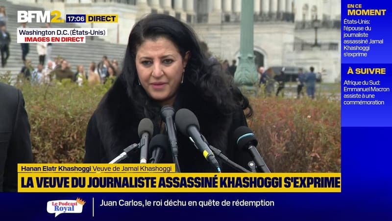 "Jamal était un homme très gentil, stable et transparent": la veuve du journaliste saoudien Jamal Khashoggi s'exprime trois jours après la rencontre Trump-Ben Salmane