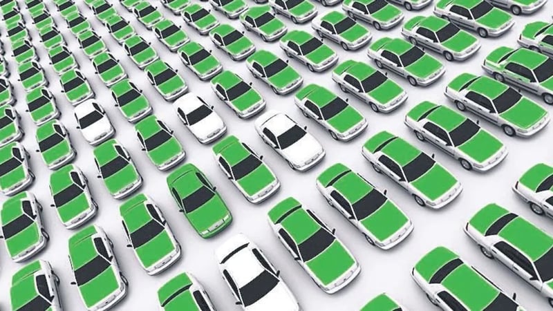 235 bin kiralık oto var