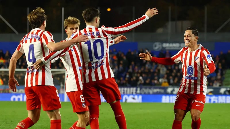 Atletico Madrid'e deplasmanda tek gol yetti!