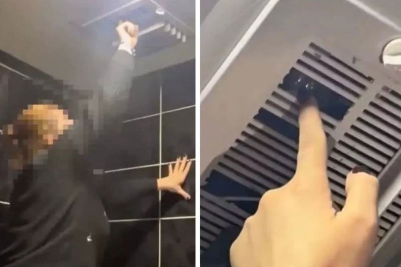 İnşaat firmasında kadınlar tuvaletine gizli kamera yerleştirmişler