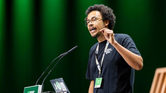 Parteitag: Grüne beziehen Position zu Wehrdienst und Nahost