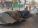 The capital's migrant tent cities making a mockery of Sadiq Khan's big election vow to end homelessness