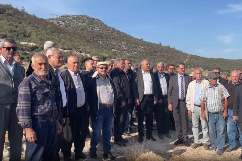 Osmaniye’de Kırmacılı ve Bahçe köyleri taş ocağına karşı direniyor