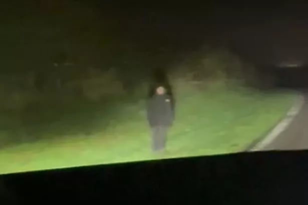 'Eerie' figure standing 'motionless' at roadside 'freaks out' drivers