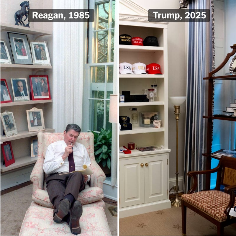 A Tiny West Wing Office Is Big on Trump Messaging