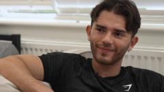 Son, 21, reunited with father after chance meeting in corner shop