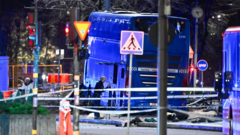 Several killed after bus crashes into Stockholm bus stop