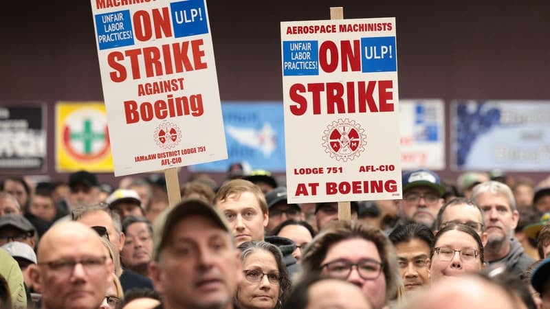 Fin de la grève dans les usines militaires de Boeing: les salariés ont ratifié l'accord social (et les salaires annuels passeront à 109.000 dollars annuels en 5 ans)