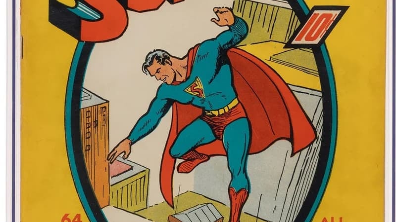 Un exemplaire de "Superman" découvert dans un grenier, vendu 9,12 millions de dollars aux enchères