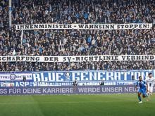 Fußball: Zwölf Minuten Schweigen im Stadion: Fanproteste gehen weiter