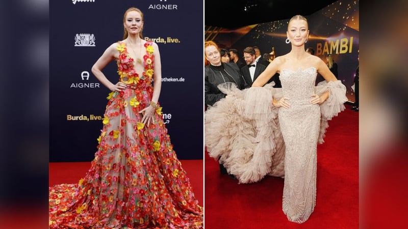 Bambi 2025: Promi-Damen begeistern in ausladenden Roben