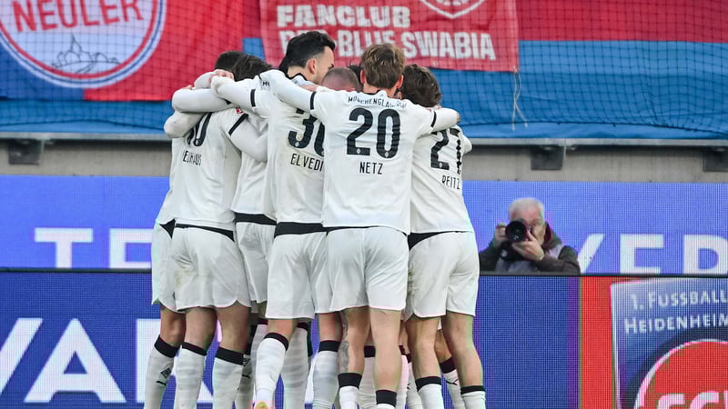 Beim 3:0 in Heidenheim - Diese Noten verdienten sich die Gladbach-Stars