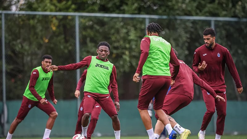 Trabzonspor’da Başakşehir maçı mesaisi sürüyor!