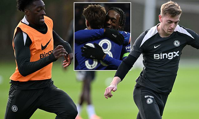 Chelsea bomb squad member back training with first team during the international break despite Enzo Maresca insisting there was NO way back into the fold