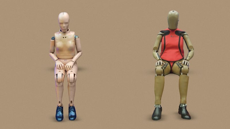 At last, a more realistic female crash test dummy to make cars safer