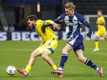 2. Fußball-Bundesliga: Herthas Siegesserie geht weiter: 1:0 gegen Braunschweig