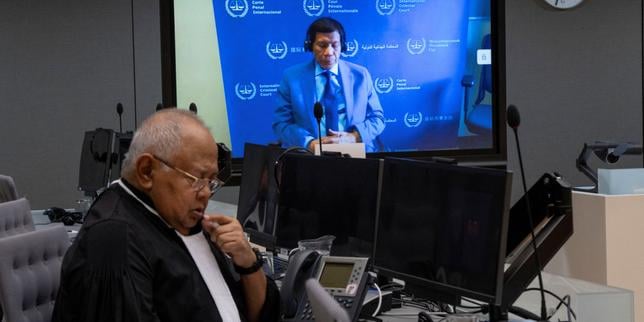 La CPI rejette de nouveau la demande de libération provisoire de l’ancien président philippin, Rodrigo Duterte