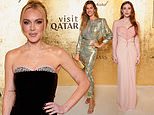 Dazzling Lindsay Lohan, Gisele Bündchen and Emma Roberts lead the stars at The Fashion Trust Arabia award ceremony in Doha