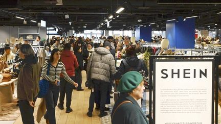 La boutique Shein du BHV Paris a accueilli "plus de 50 000 visiteurs" en cinq jours