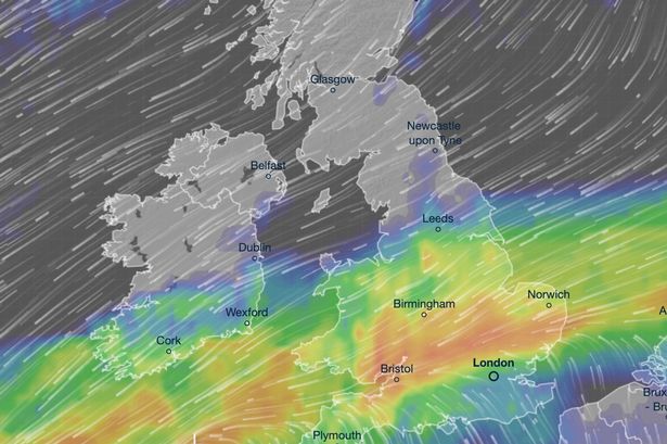 UK weather: Exactly when 80mph Storm Claudia will hit UK - and 12 cities facing washout