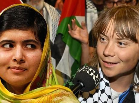 Gazze için turnusol testi: Greta ile Nobelli Malala nasıl karşı karşıya getirildi?
