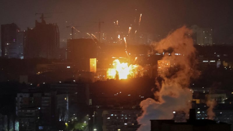 UKRAINE: Russische Luftangriffe auf Kiew – vier Tote und mehrere Verletzte gemeldet