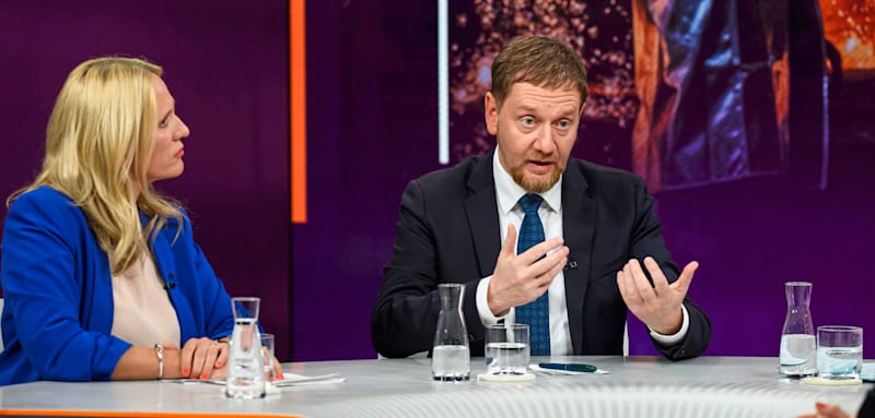 „Dann sind wir wirklich erledigt“, sagt Kretschmer auf einmal