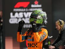 Formel 1: Norris holt erstmals Pole in Vegas: „Stressig wie die Hölle“