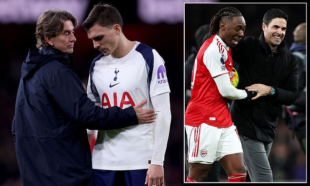 Arsenal vs Tottenham ANALYSIS: The lesson Thomas Frank must learn quickly, how Mikel Arteta got his biggest call spot on - and why Richarlison is not the answer for Spurs despite his wonder goal