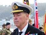Police arrest man after 'fake admiral' turned up at Remembrance Sunday event