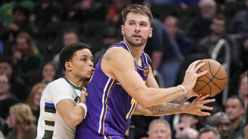 Doncic 41 sayıyla yıldızlaştı, Lakers kazandı