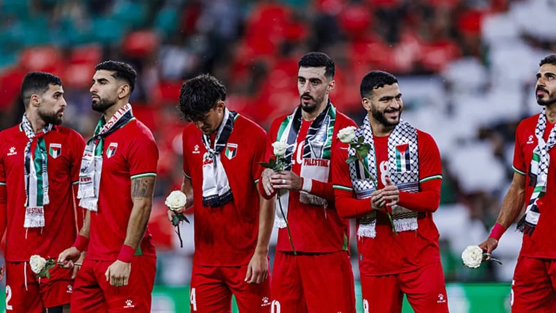 Filistin Milli Futbol Takımı, Bask bölgesel futbol takımı ile dostluk maçı yaptı