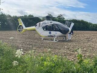 Il chute sur une scie circulaire en fonctionnement : un homme de 57 ans héliporté dans un état grave en Normandie