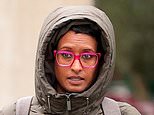 Naga Munchetty shows the strain as she leaves BBC Breakfast with a security guard while facing formal investigation over bullying accusations