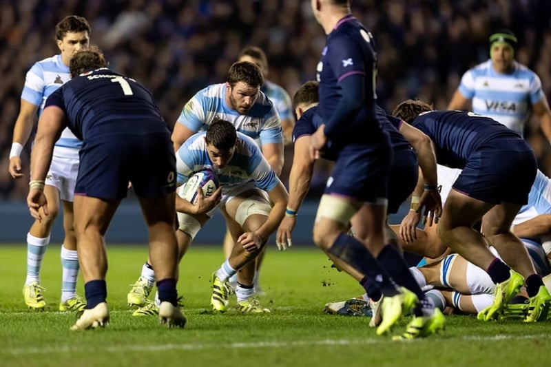Los Pumas remontaron en Murrayfield ante Escocia