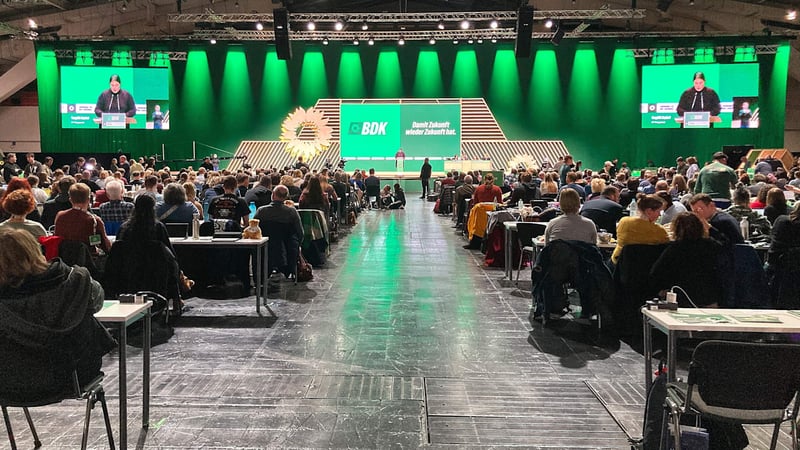 Alkoholverbot beim Parteitag - Kein Bier vor vier bei den Grünen