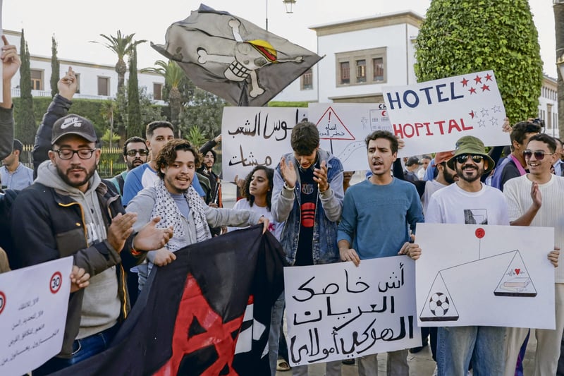 Gen Z | Marokkos Jugend fordert »Schulen statt Stadien«