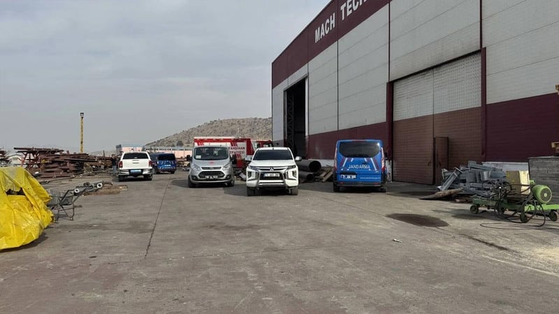 Kırıkkale OSB'de 2 işçinin öldüğü iş kazasına ilişkin işletme sahibi tutuklandı