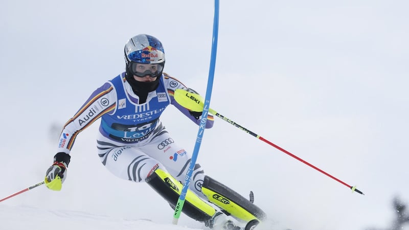 Aicher wird Slalom-Dritte - Dürr verpasst Podest knapp