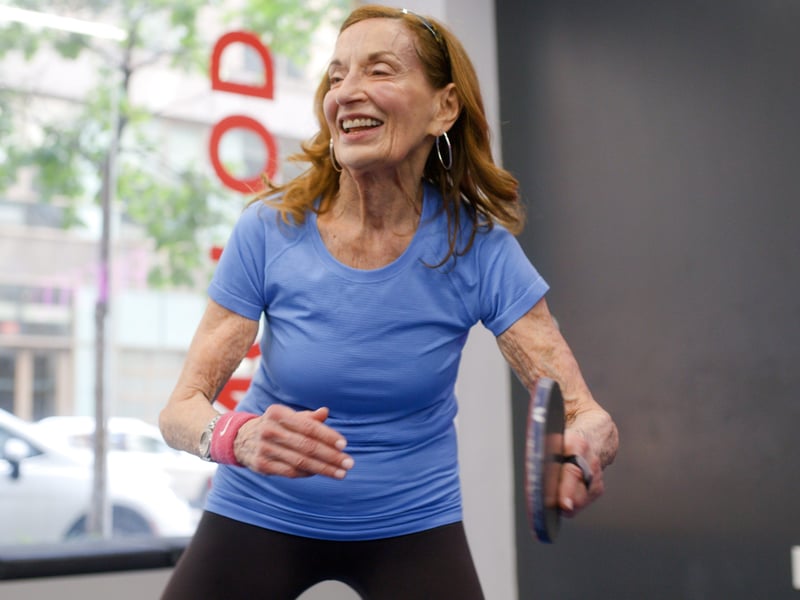 An 80-year-old champion athlete says, 'It's never too late to start something new.' She credits picking up ping pong later in life for keeping her mind sharp.