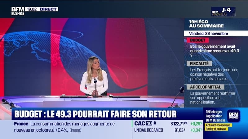 Le 19h Eco - vendredi 28 novembre