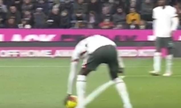 Fans rage as Chelsea avoid giving away penalty despite clear hand ball - after rival Premier League club were punished for the same offence last season