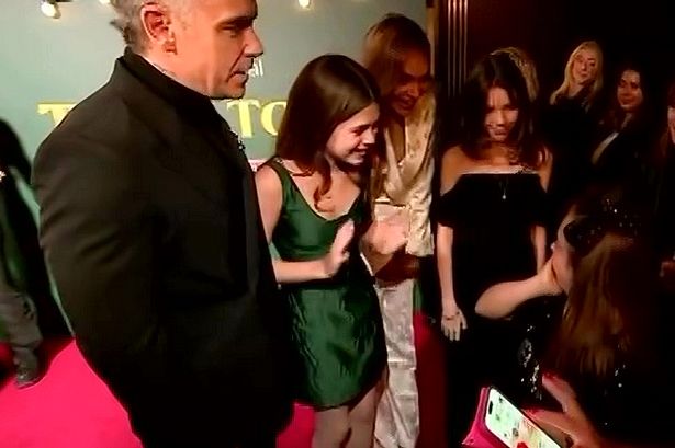 Robbie Williams' daughter Teddy, 13, branded 'amazing' as she meets superfan