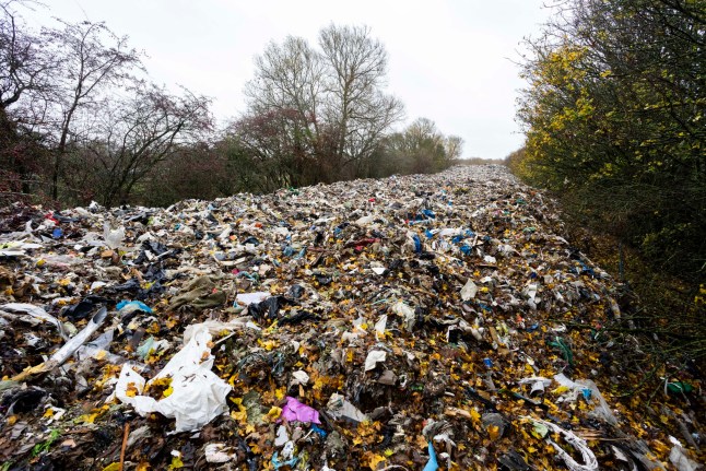 Fly-tipped waste measuring nearly 500ft long is threatening ‘catastrophe’