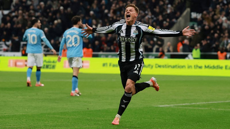 Manchester City'nin galibiyet serisini Newcastle United bitirdi