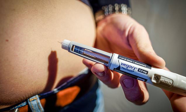 Over half of users regain weight after stopping fat jabs - and pounds pile on in less than a YEAR